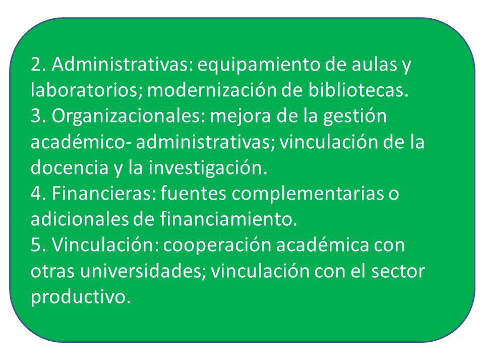 Congruencia con los objetivos y metas del nivel jerárquico superior