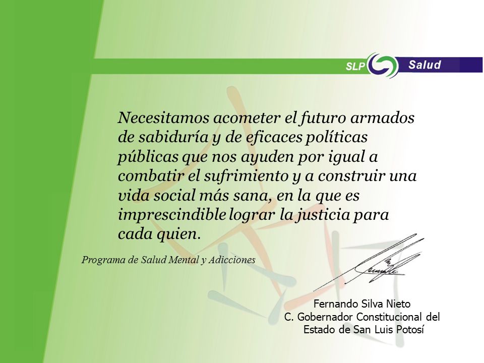 C. Gobernador Constitucional del Estado de San Luis Potosí