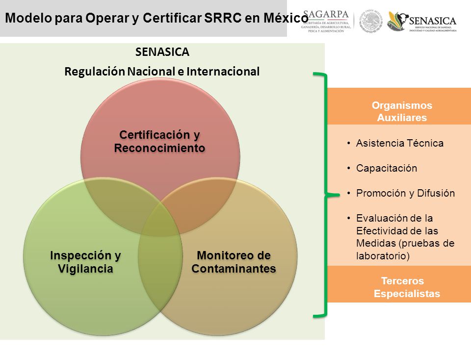SENASICA Regulación Nacional e Internacional
