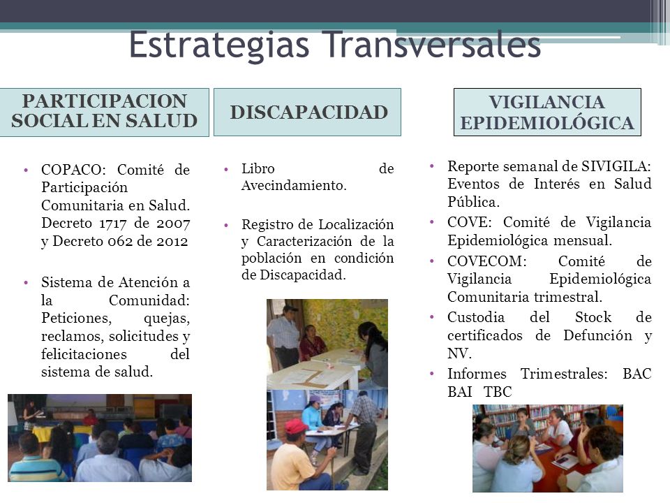 Estrategias Transversales