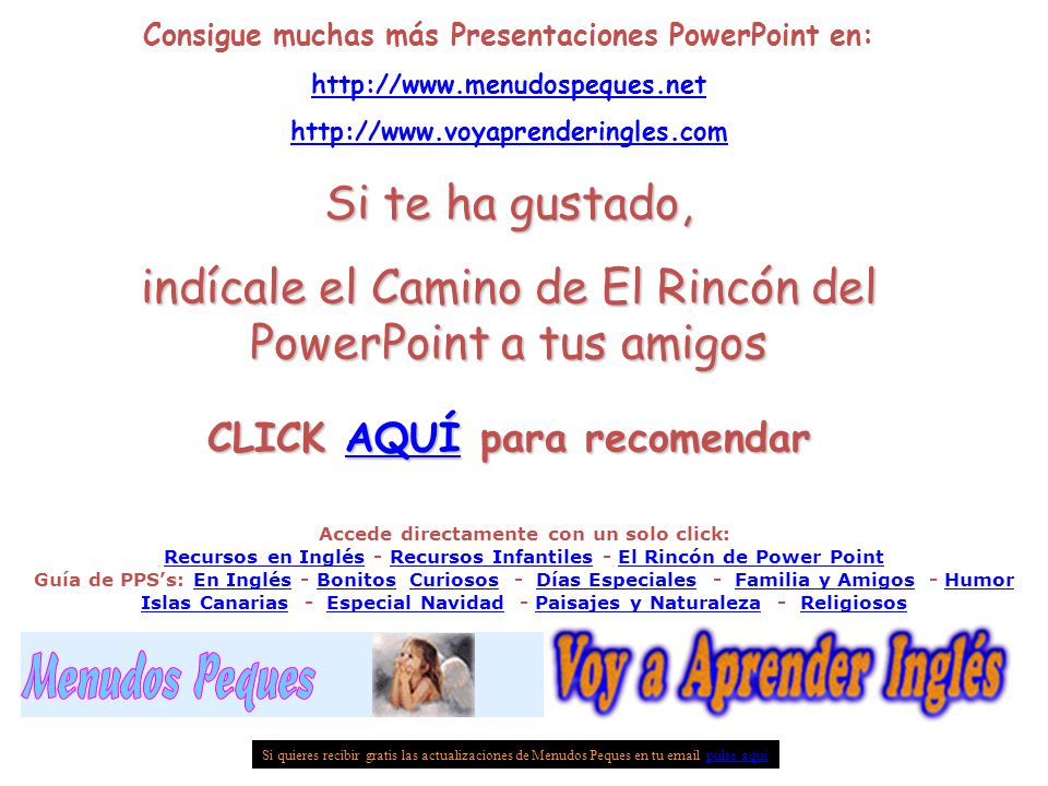 indícale el Camino de El Rincón del PowerPoint a tus amigos