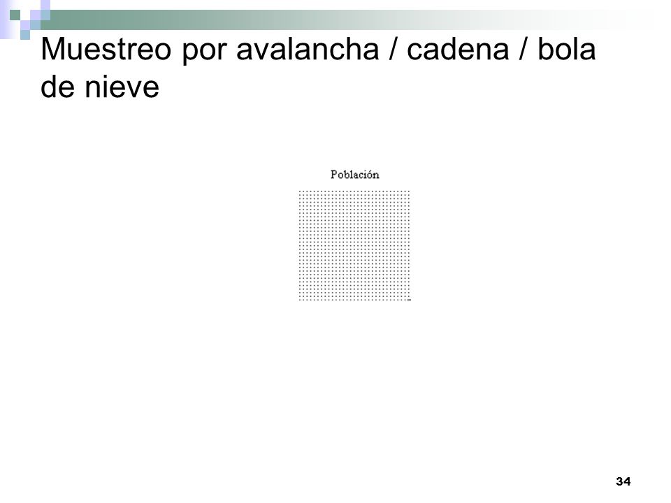 Muestreo por avalancha / cadena / bola de nieve