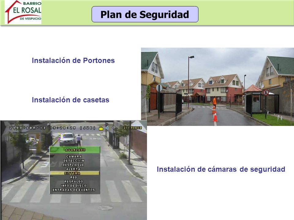 Plan de Seguridad Instalación de Portones Instalación de casetas