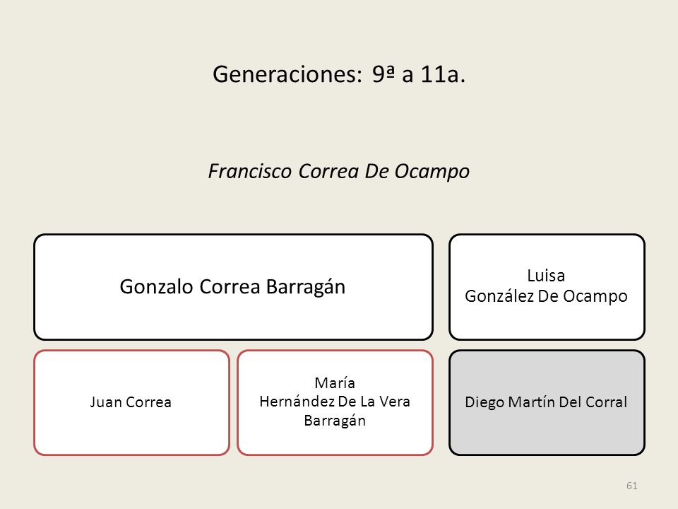 Francisco Correa De Ocampo Gonzalo Correa Barragán