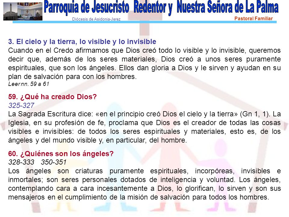 3. El cielo y la tierra, lo visible y lo invisible