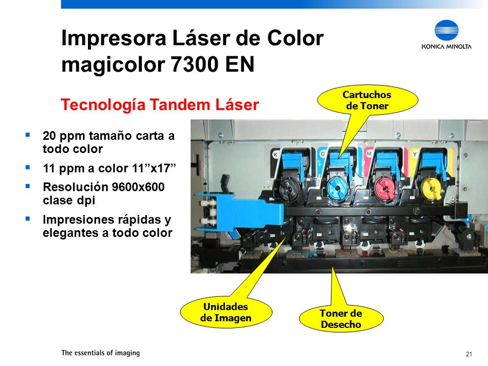 Impresora Láser de Color magicolor 7300 EN