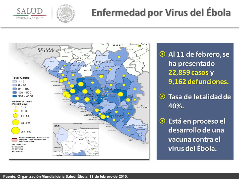 Enfermedad por Virus del Ébola
