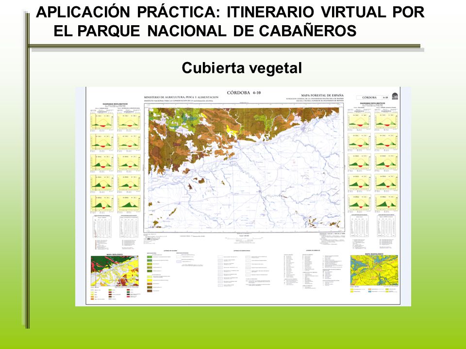 APLICACIÓN PRÁCTICA: ITINERARIO VIRTUAL POR EL PARQUE NACIONAL DE CABAÑEROS