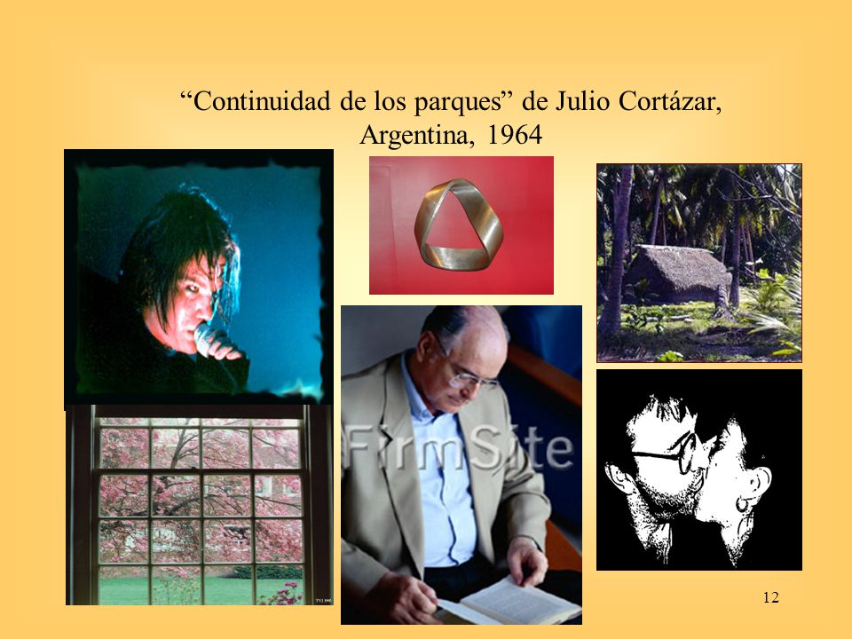 Continuidad de los parques de Julio Cortázar, Argentina, 1964
