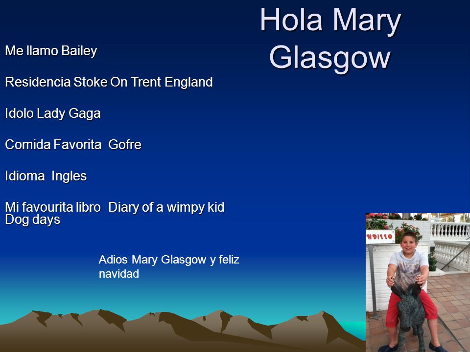 Hola Mary Glasgow Me llamo Bailey Residencia Stoke On Trent England