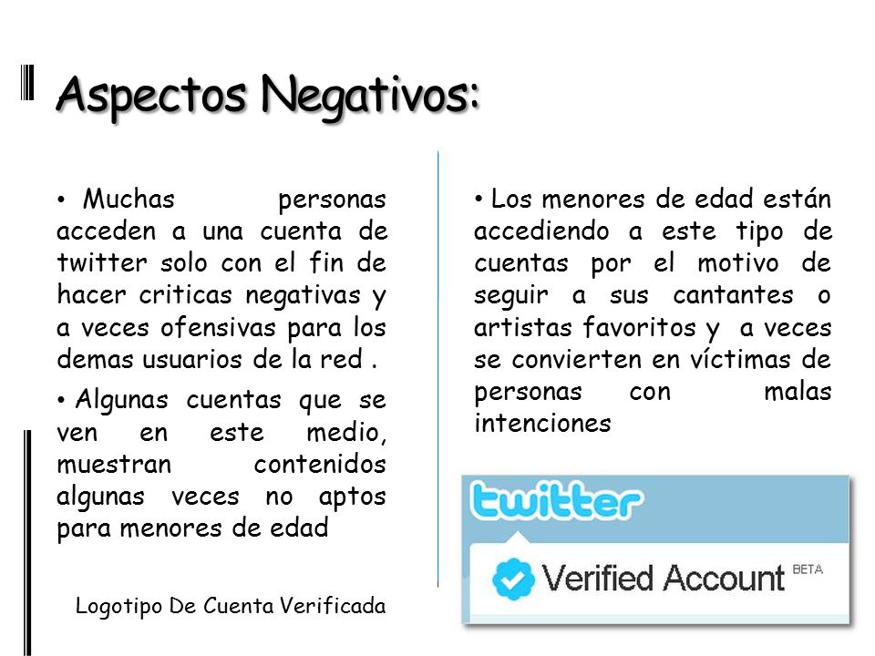 Aspectos Negativos: