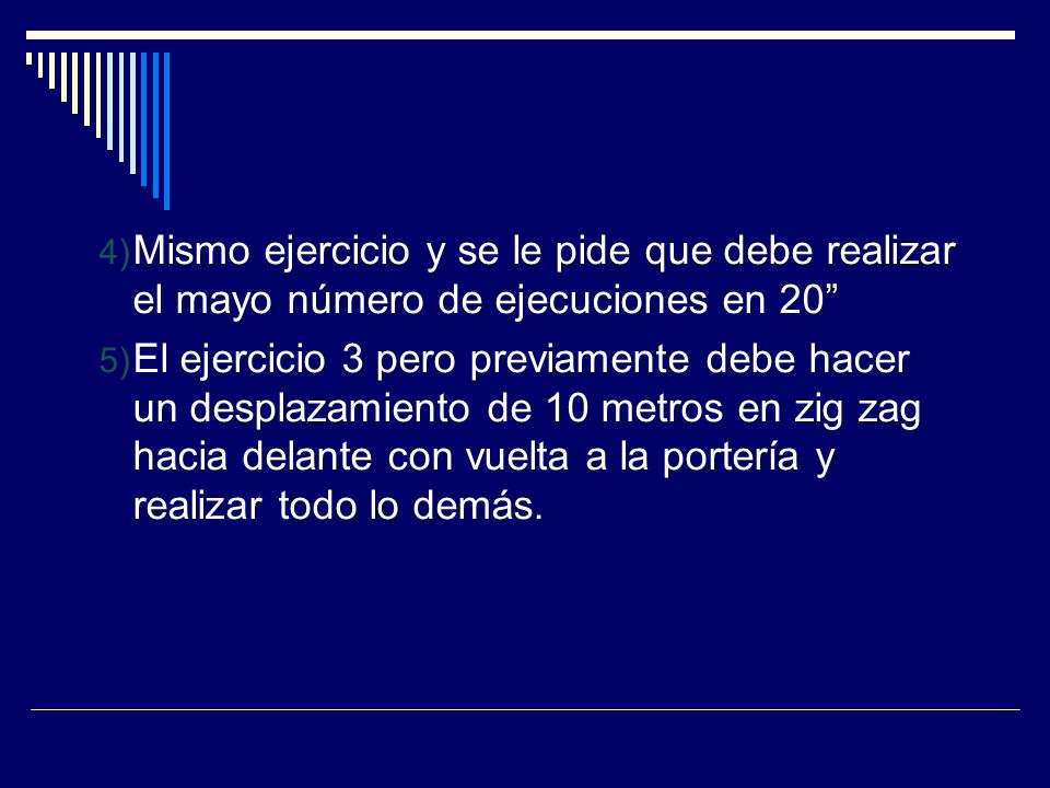 Mismo ejercicio y se le pide que debe realizar el mayo número de ejecuciones en 20
