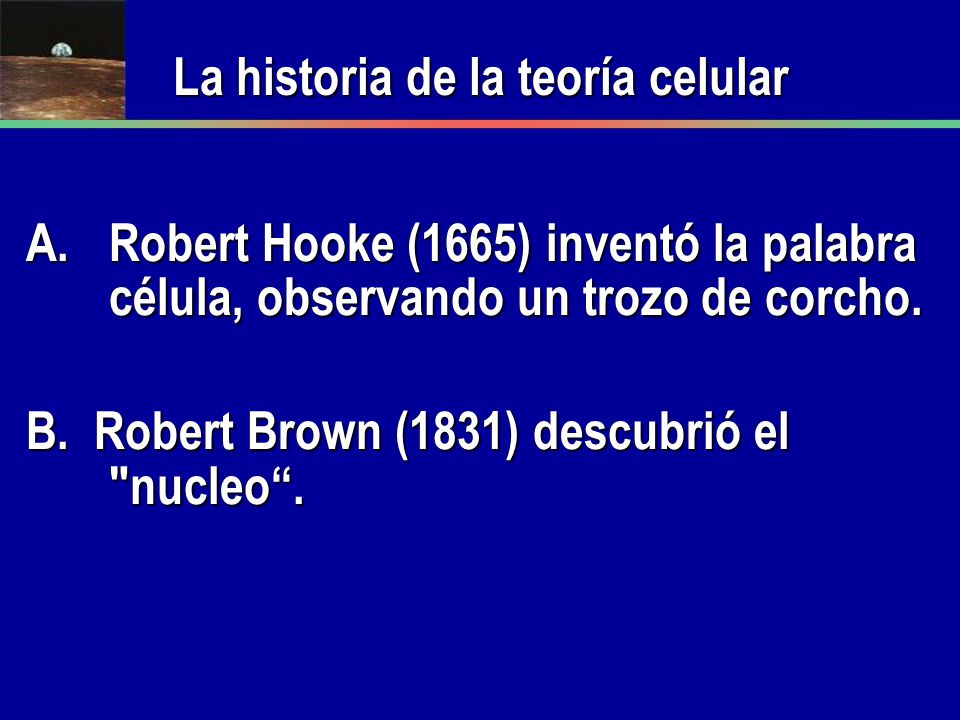 La historia de la teoría celular