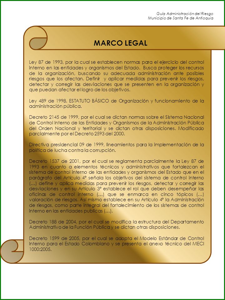 Guía Administración del Riesgo