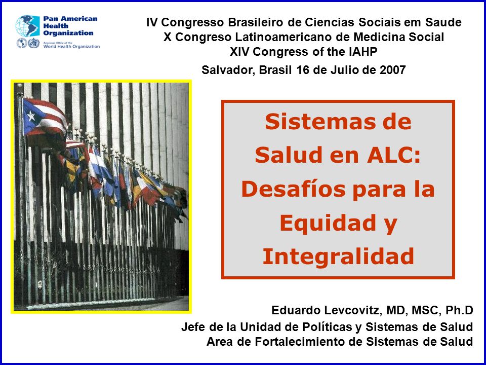 Sistemas de Salud en ALC: Desafíos para la Equidad y Integralidad