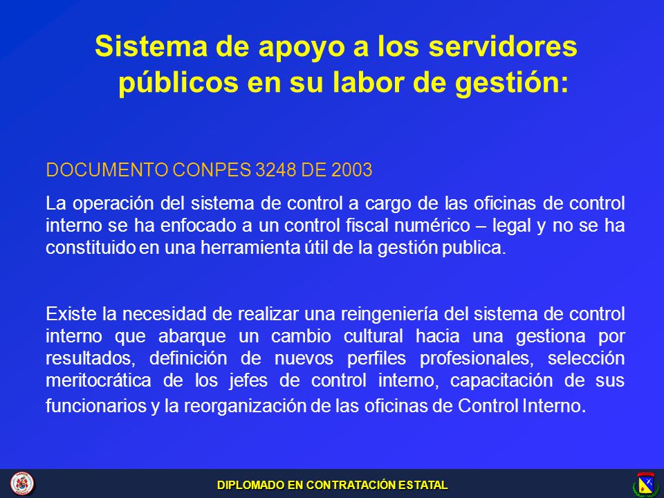 Sistema de apoyo a los servidores públicos en su labor de gestión: