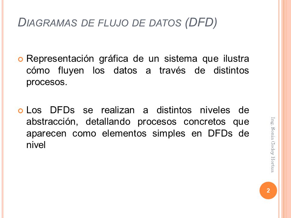 Diagramas de flujo de datos (DFD)