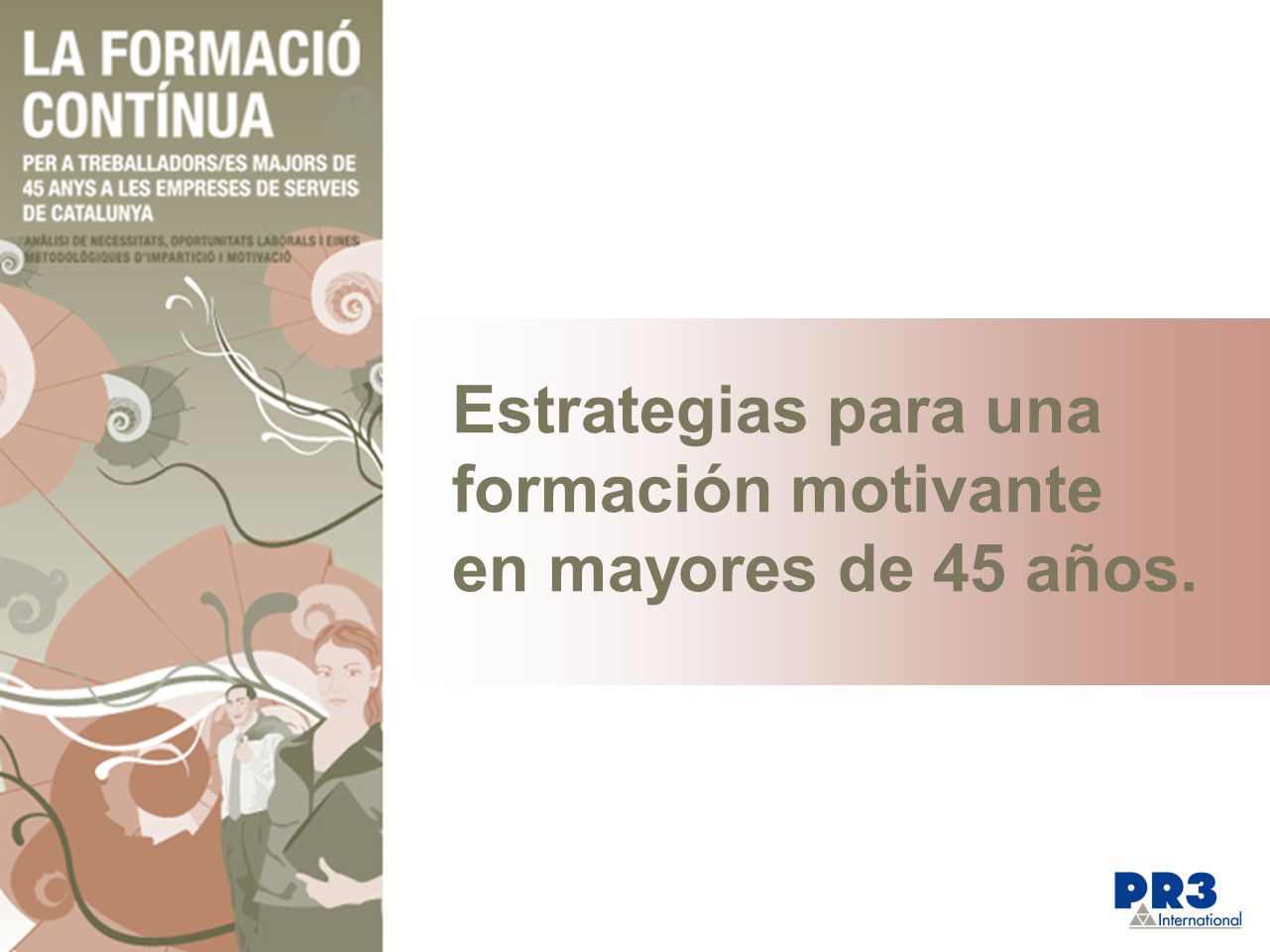Estrategias para una formación motivante en mayores de 45 años.