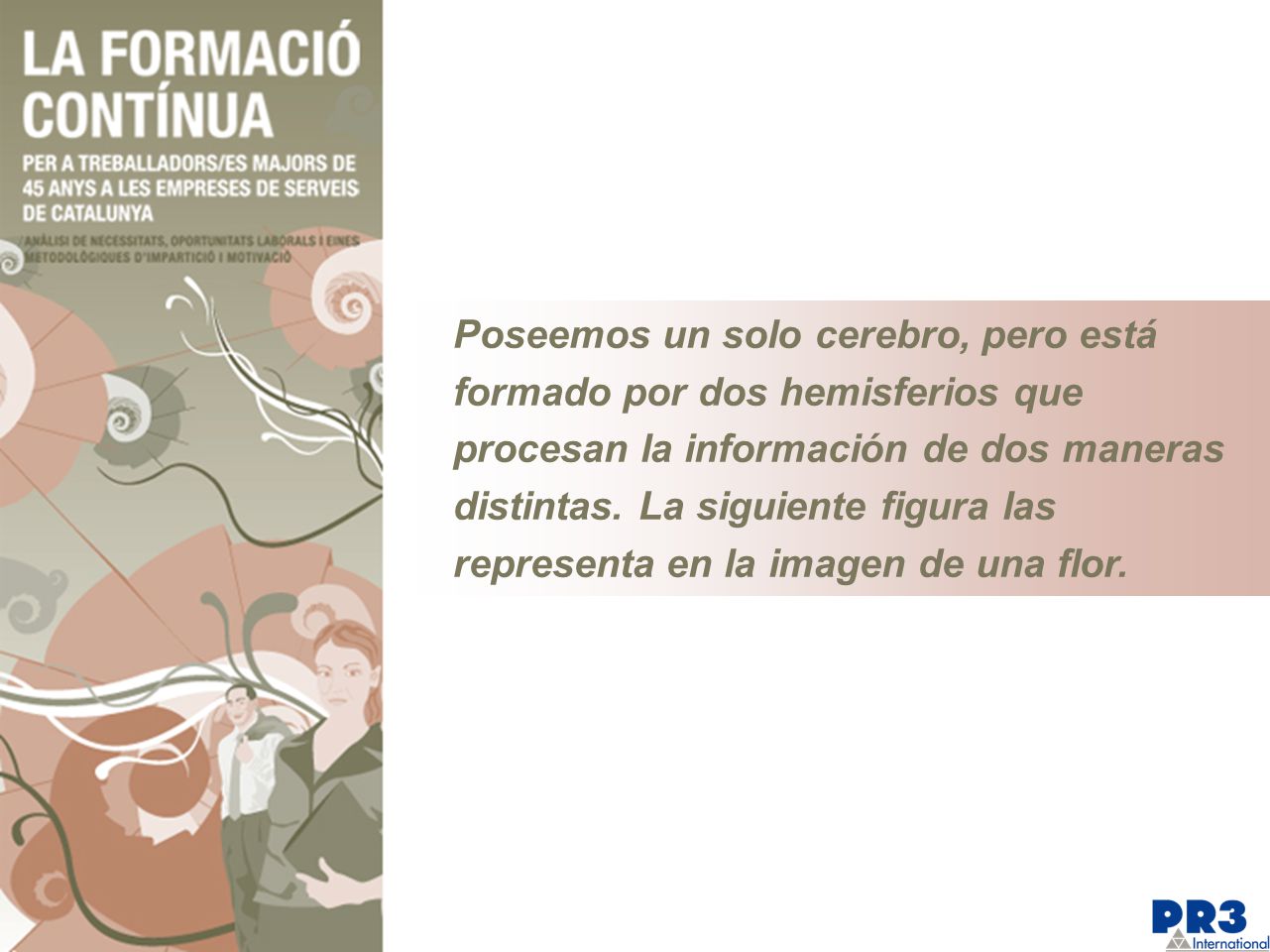 Poseemos un solo cerebro, pero está. formado por dos hemisferios que