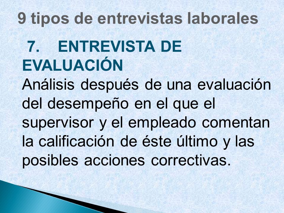 9 tipos de entrevistas laborales
