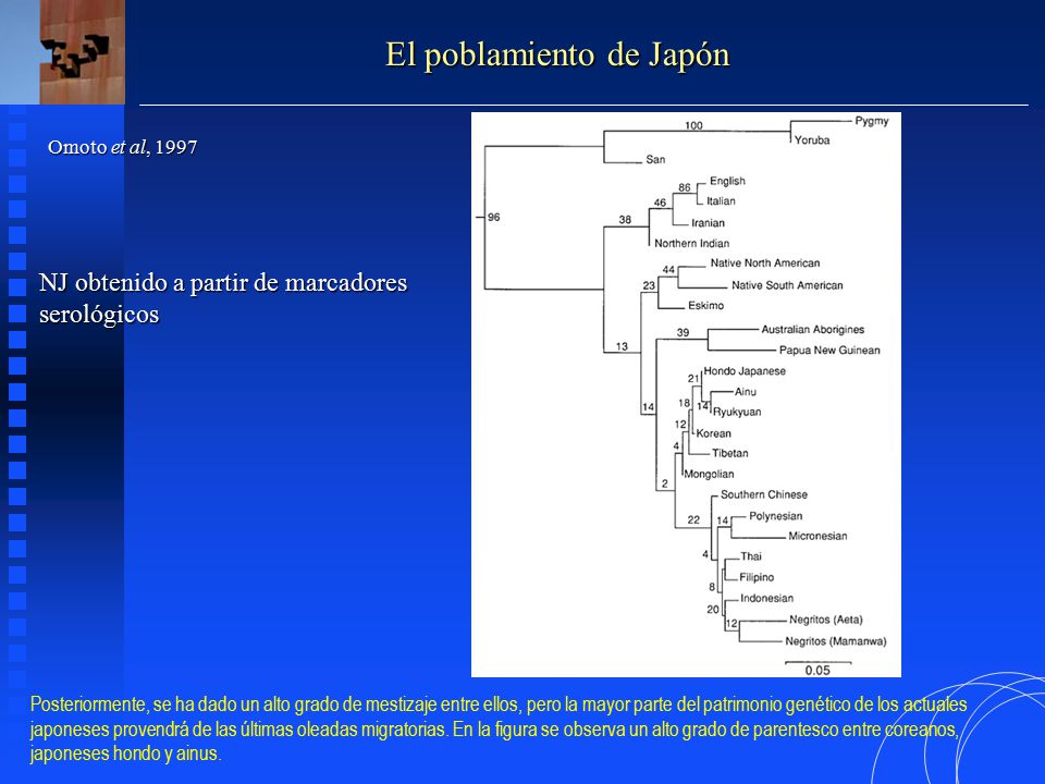 El poblamiento de Japón