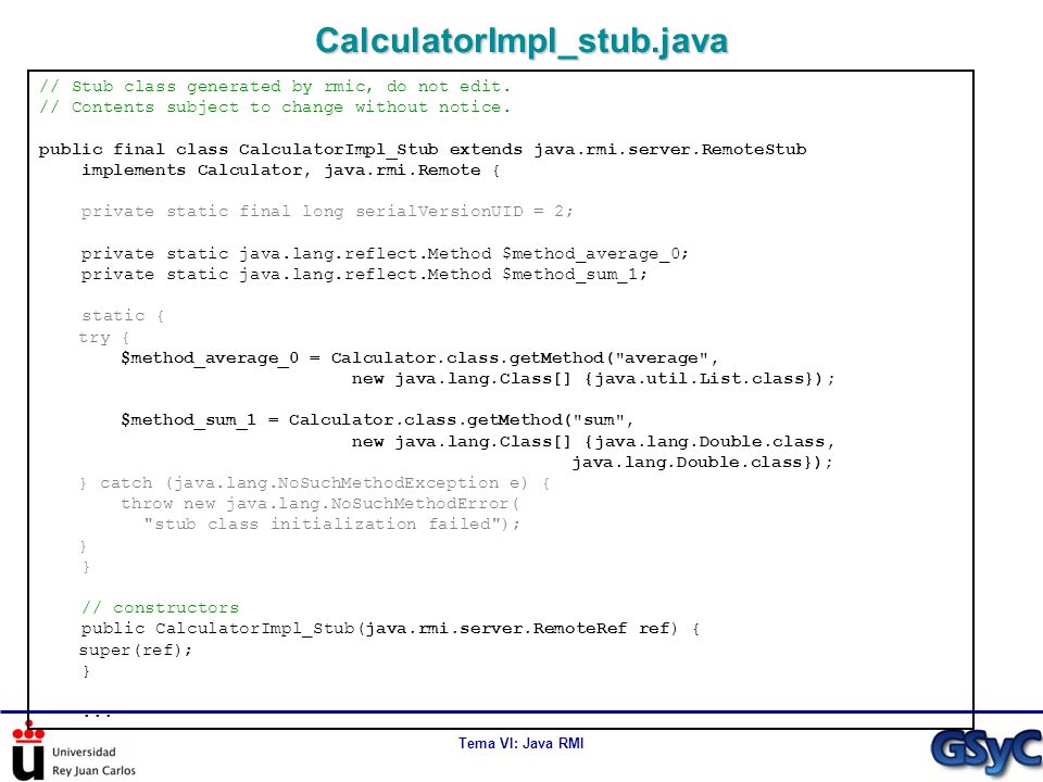 CalculatorImpl_stub.java // Stub class generated by rmic, do not edit.