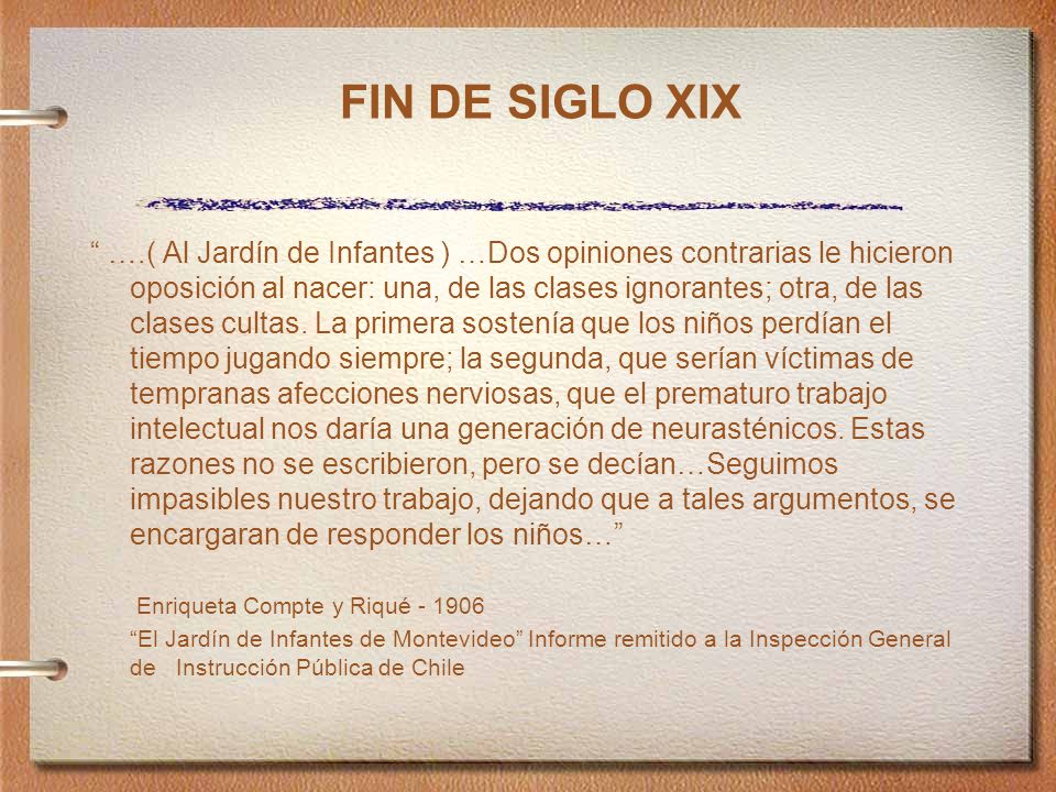 FIN DE SIGLO XIX