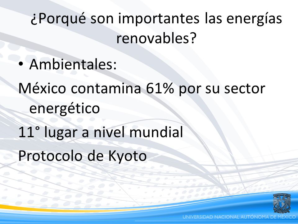 ¿Porqué son importantes las energías renovables