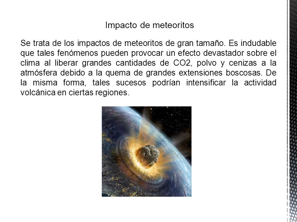 Impacto de meteoritos