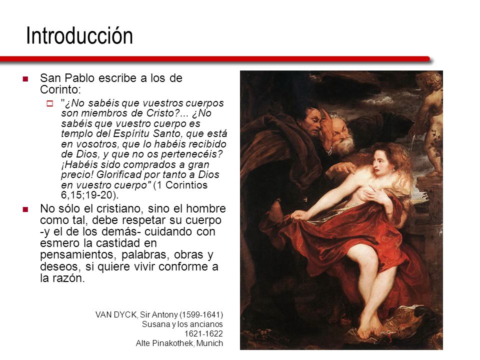 Introducción San Pablo escribe a los de Corinto: