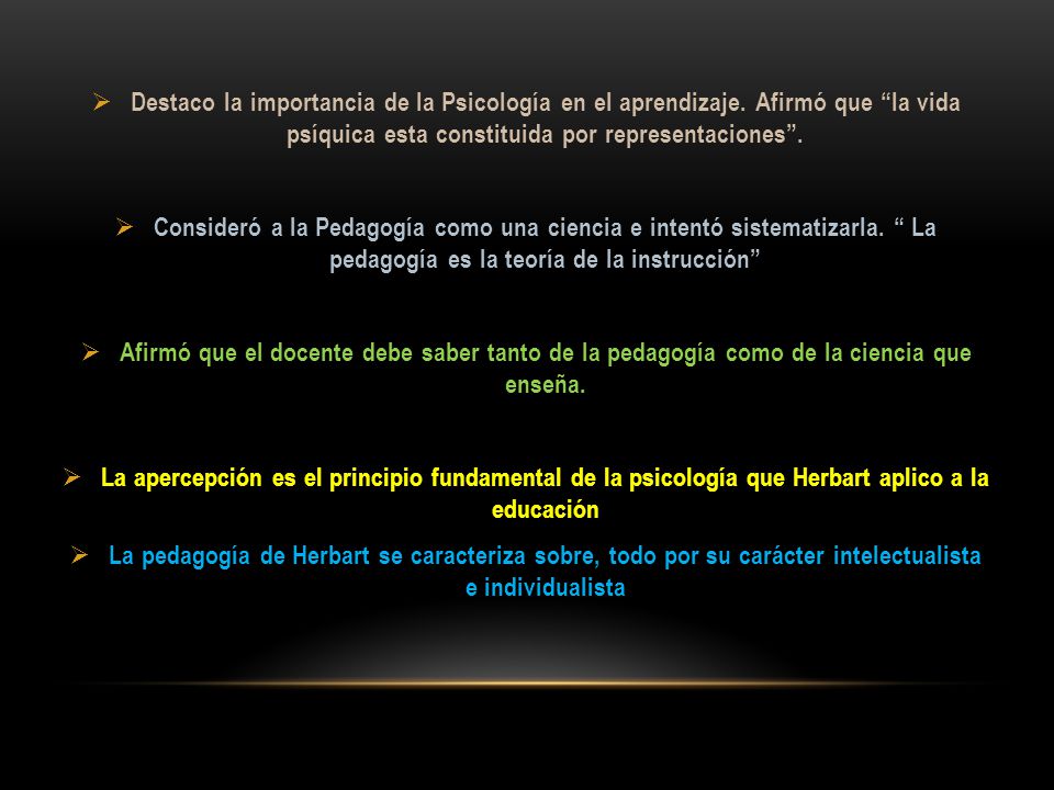 Destaco la importancia de la Psicología en el aprendizaje
