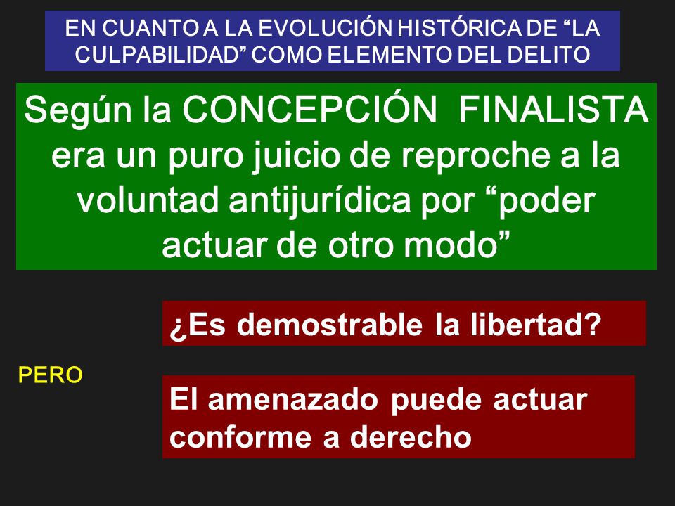 EN CUANTO A LA EVOLUCIÓN HISTÓRICA DE LA CULPABILIDAD COMO ELEMENTO DEL DELITO