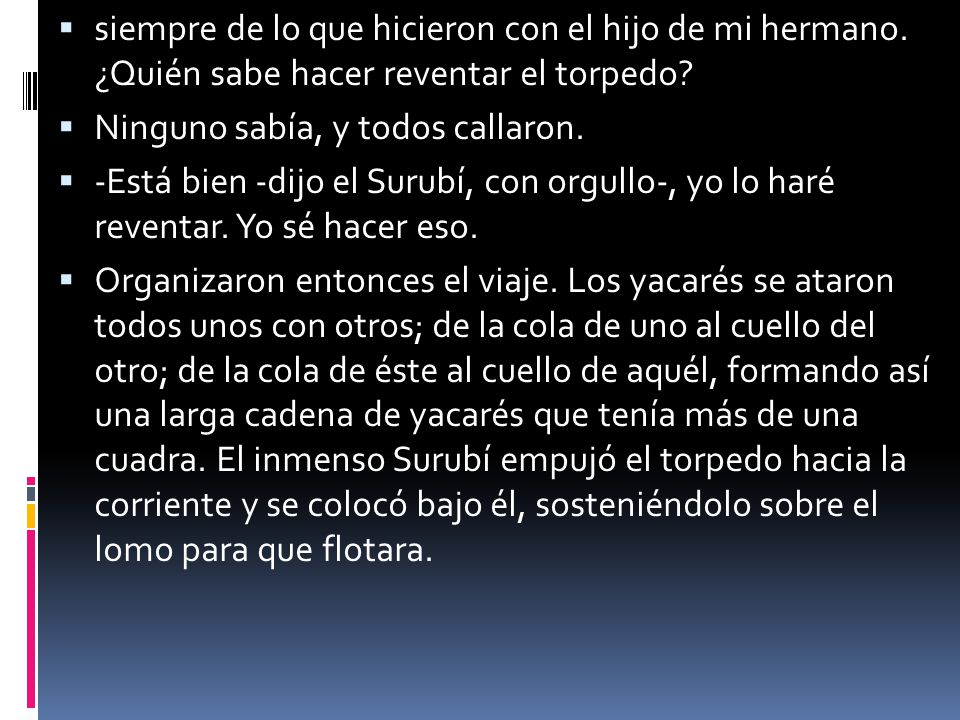 siempre de lo que hicieron con el hijo de mi hermano