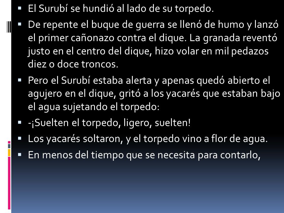 El Surubí se hundió al lado de su torpedo.