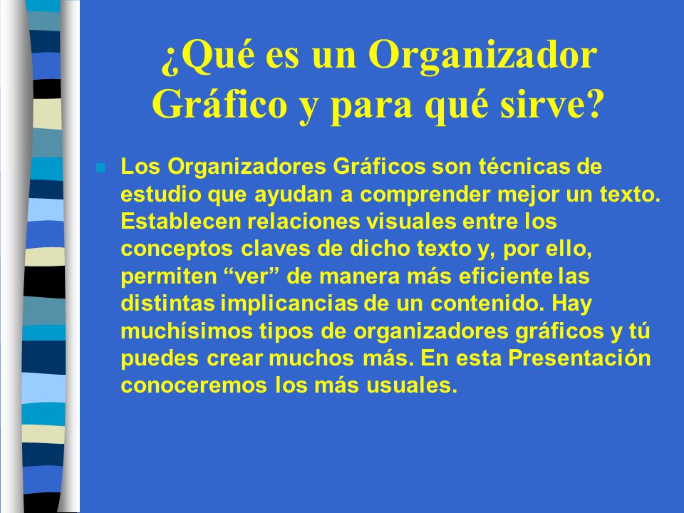 ¿Qué es un Organizador Gráfico y para qué sirve