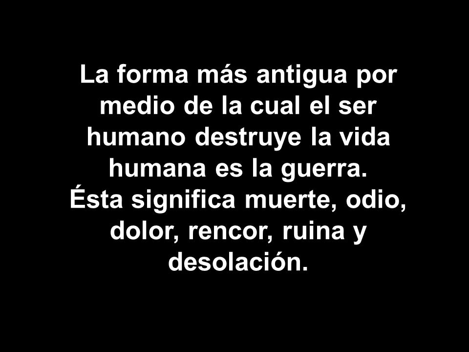 Ésta significa muerte, odio, dolor, rencor, ruina y desolación.
