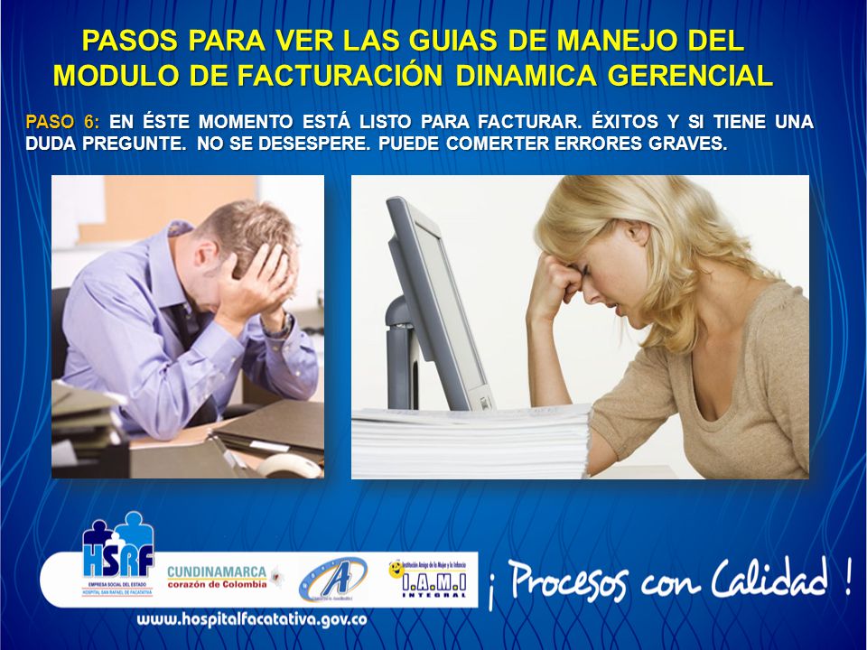 PASOS PARA VER LAS GUIAS DE MANEJO DEL MODULO DE FACTURACIÓN DINAMICA GERENCIAL