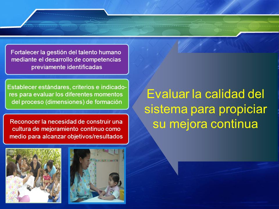 Evaluar la calidad del sistema para propiciar su mejora continua