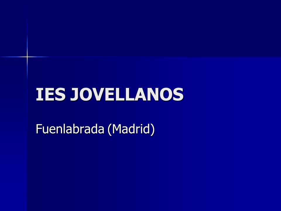 IES JOVELLANOS Fuenlabrada (Madrid)