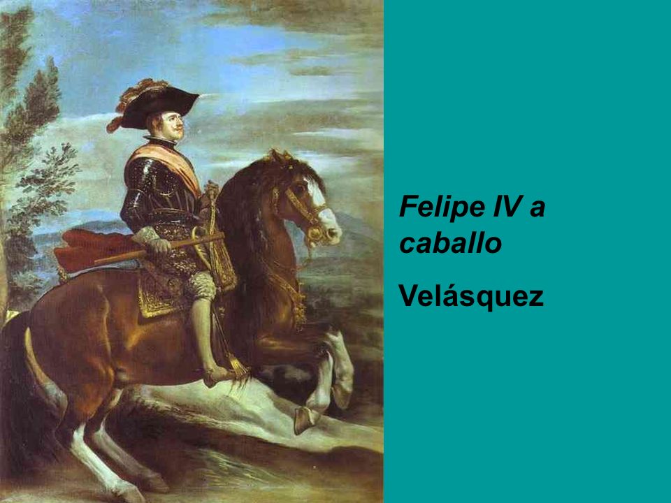 Felipe IV a caballo Velásquez