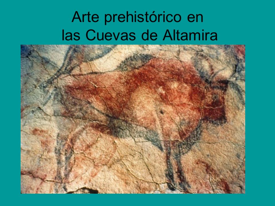 Arte prehistórico en las Cuevas de Altamira