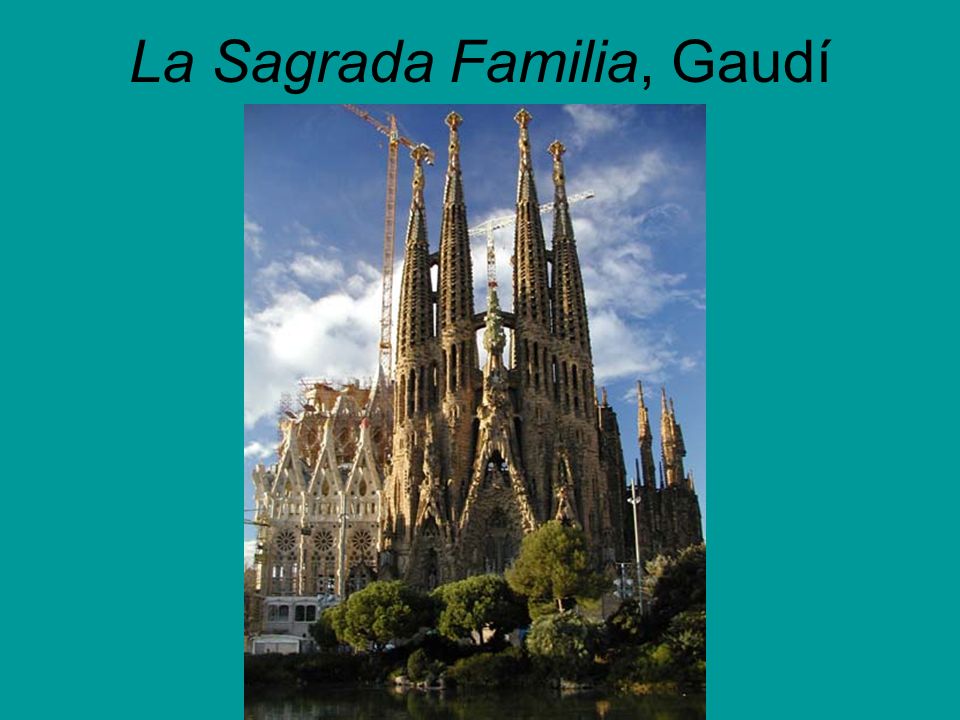 La Sagrada Familia, Gaudí