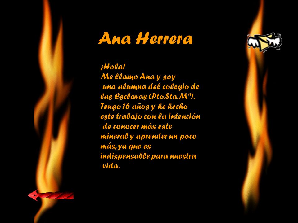 Ana Herrera ¡Hola! Me llamo Ana y soy una alumna del colegio de