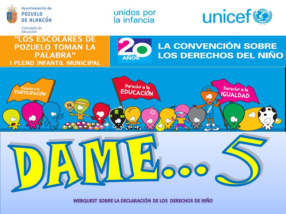 Webquest sobre la declaración de los Derechos de Niño