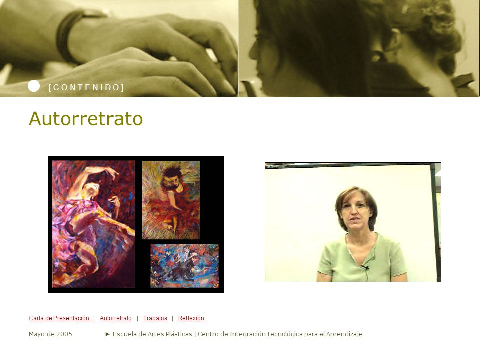 Autorretrato [ C O N T E N I D O ]