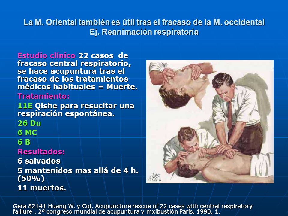 La M. Oriental también es útil tras el fracaso de la M. occidental Ej