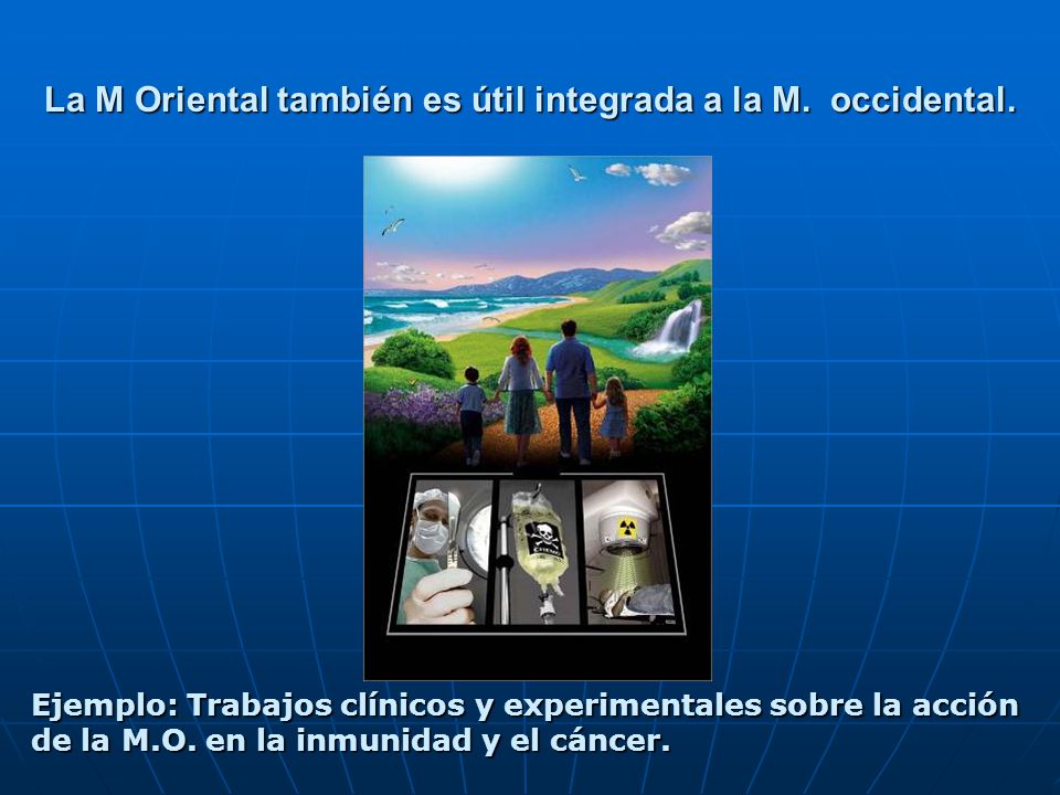 La M Oriental también es útil integrada a la M. occidental.