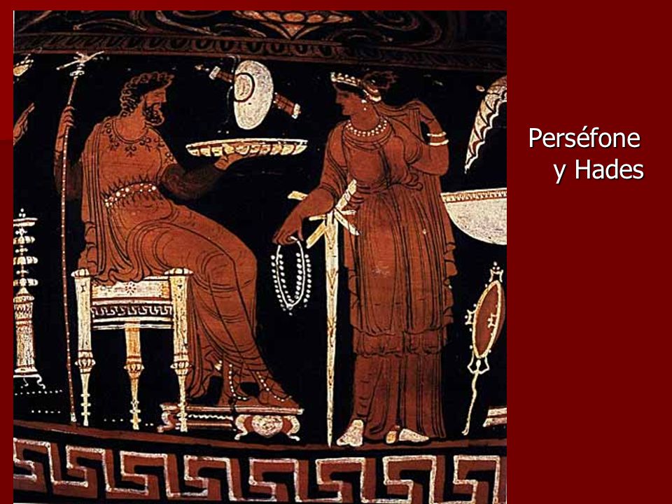 Perséfone y Hades