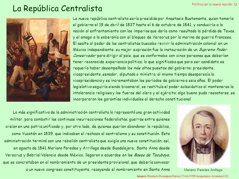 La República Centralista