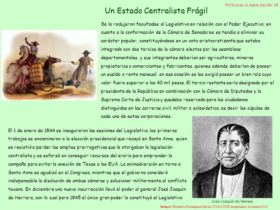 Un Estado Centralista Frágil